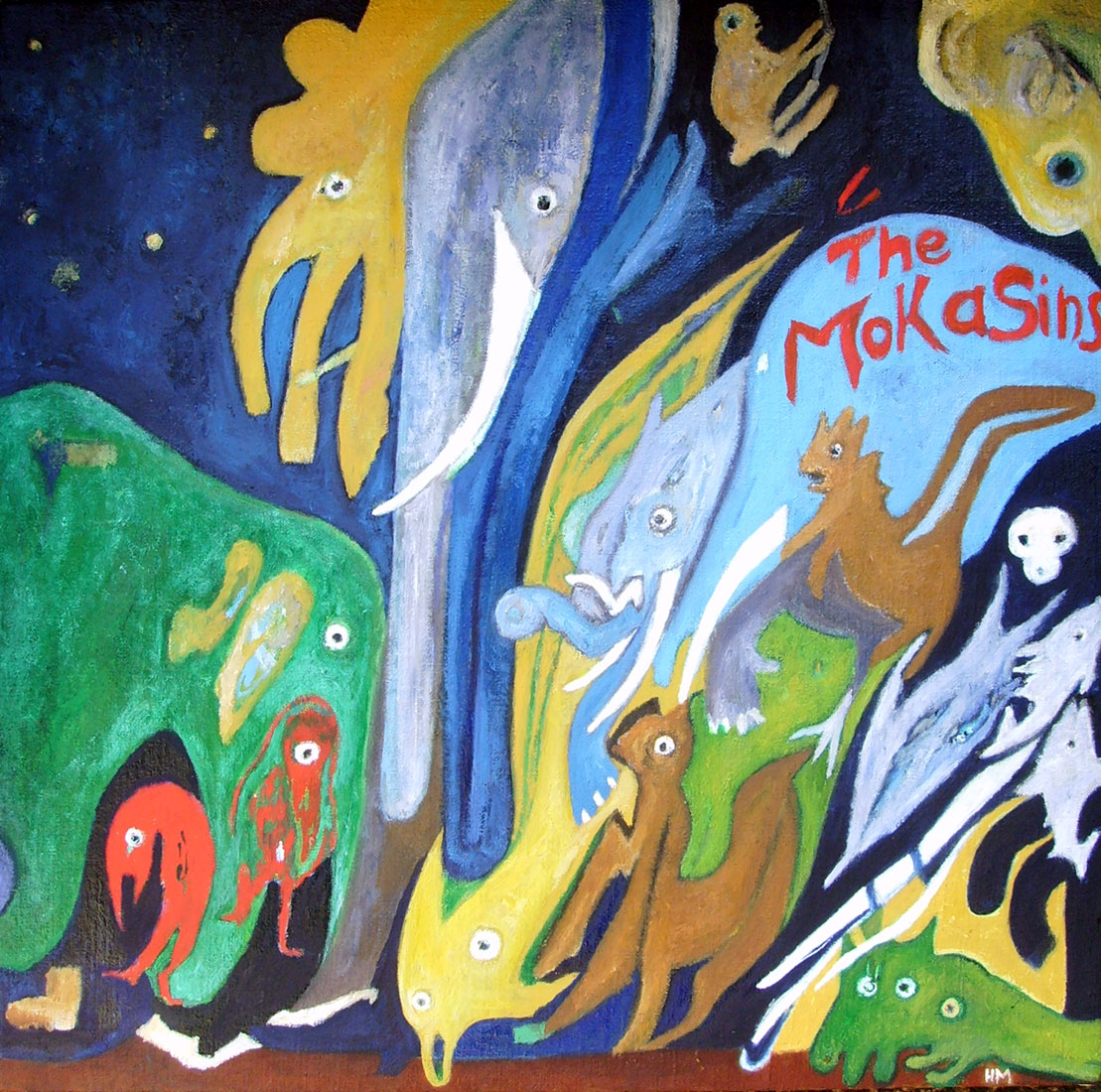 Plattencover The Mokasins 2015
