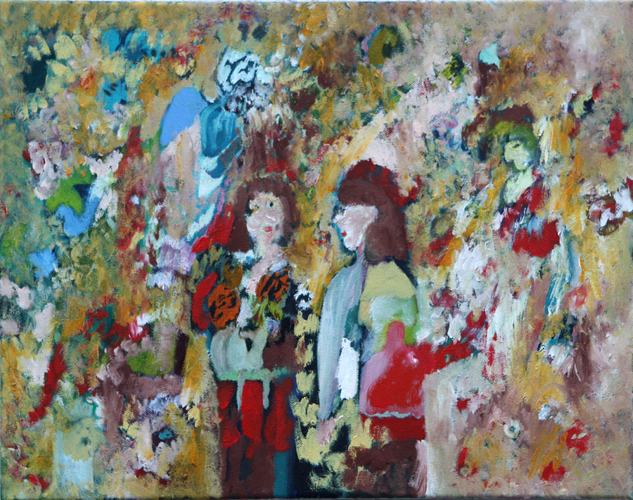 Vernissage mit Ana