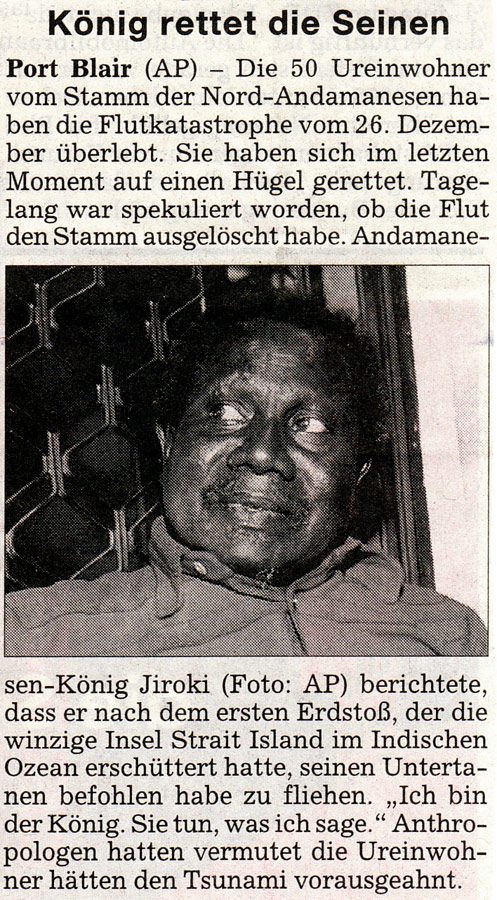 König rettet die Seinen