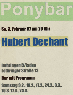 flyer hubert dechant