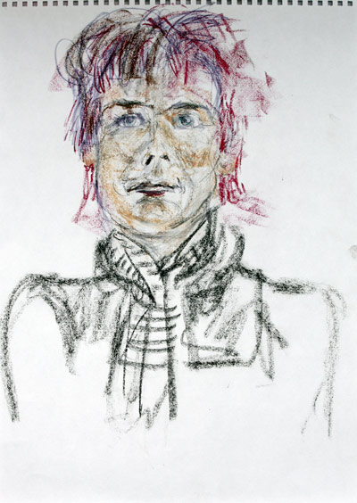Babsi Portrait figürliches Zeichnen