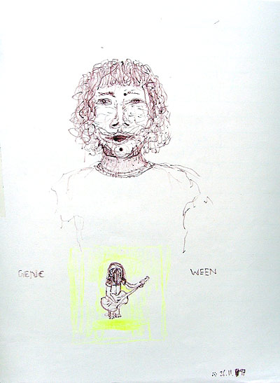 Gene ween zeichnung